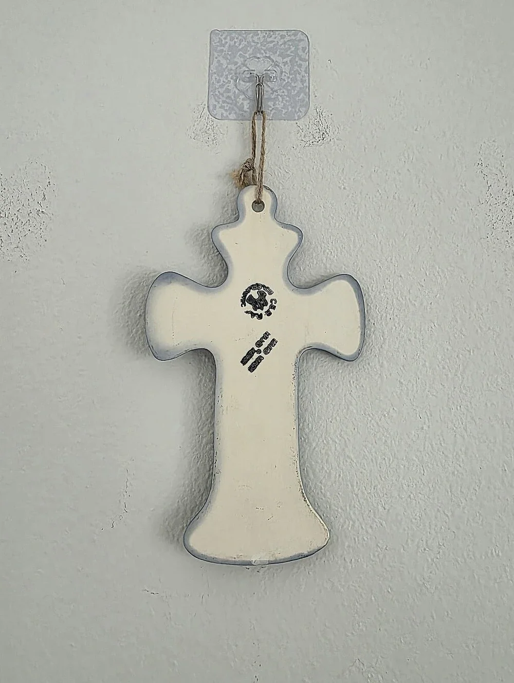 Polish Pottery Floral Cross